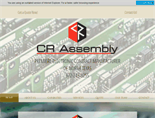 Tablet Screenshot of crassembly.com